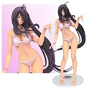 Ikki Tousen Kanu Unchou Pink Swimsuit Statue
